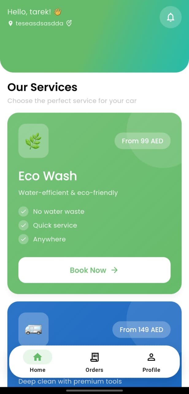Quick Wash Mobile App - Car Wash Service UAE - Download Now